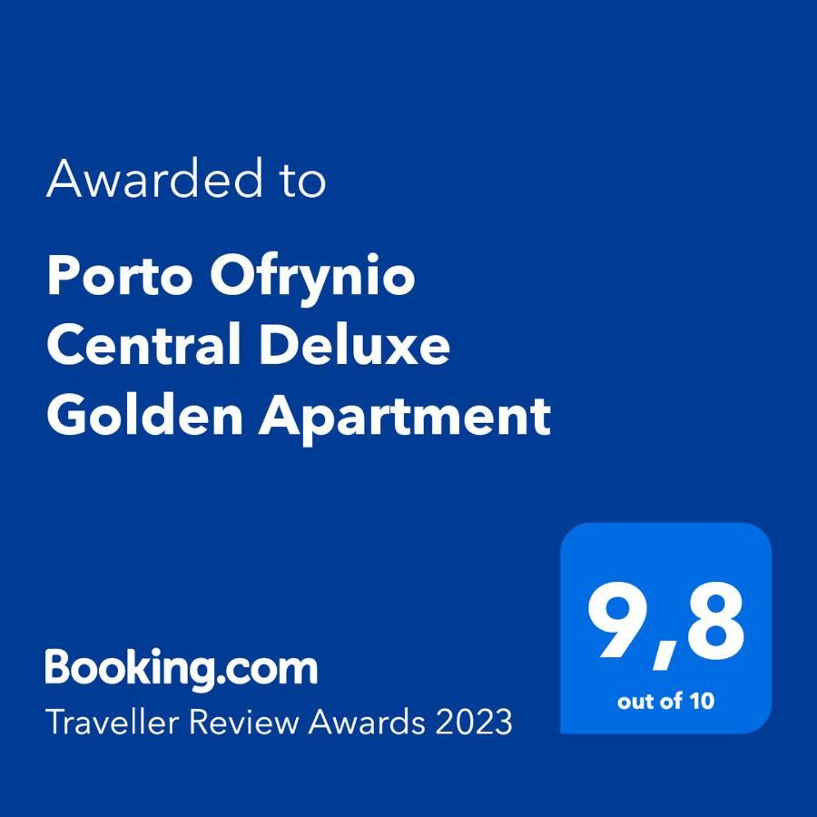Porto Ofrynio Central Deluxe Golden Apartment Ofrínion Exterior foto